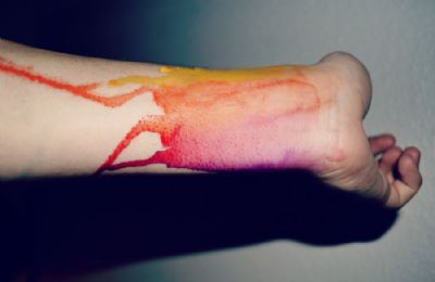 Colorful blood